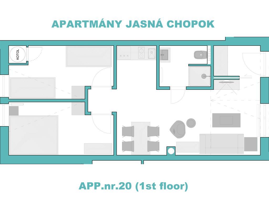 Apartmany Jasna Chopok Demänovská Dolina Chambre photo